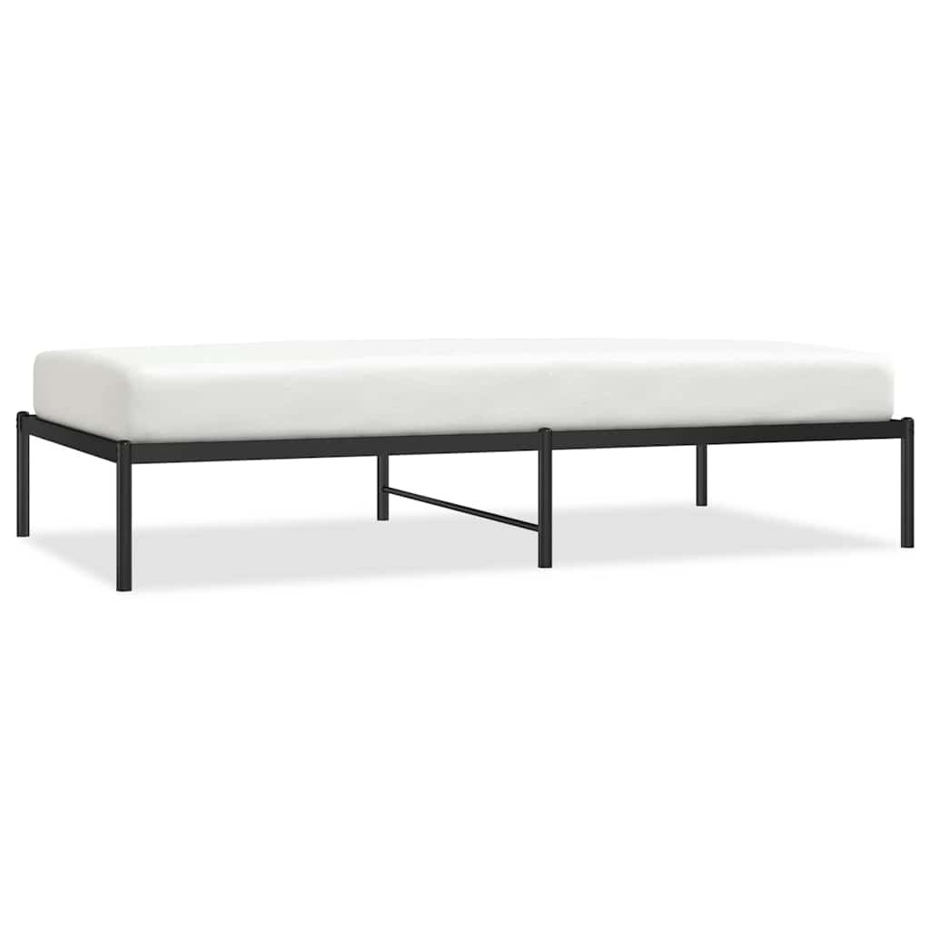 Vidaxl bedframe metaal zwart 100x190 cm