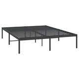 Vidaxl bedframe metaal zwart 150x200 cm