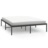 Vidaxl bedframe metaal zwart 160x200 cm