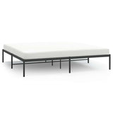Vidaxl bedframe metaal zwart 193x203 cm
