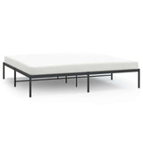 Vidaxl bedframe metaal zwart 200x200 cm