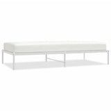 Vidaxl bedframe metaal wit 100x200 cm