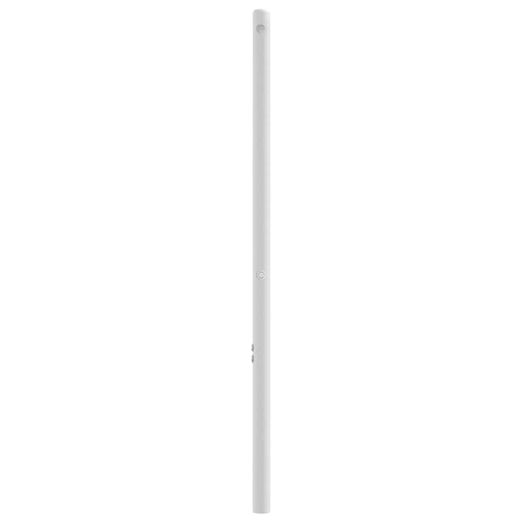 Vidaxl vervangend hoofdbord metaal wit 75 cm