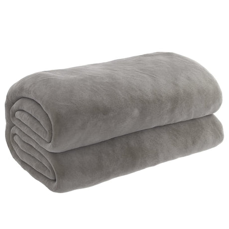 Koc obciążeniowy Vidaxx z pokrowcem 200x230 cm 9 kg tkanina szara