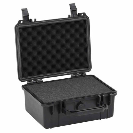 Vidaxl Flightcase Portable 24x19x11 Cm PP Czarny