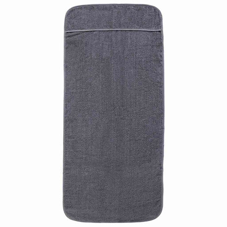 Ręczniki plażowe Vidaxx 2 szt. 400 g m² 60x135 cm tkanina antracyt