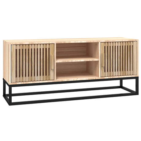 Vidaxl tv-meubel 105x30x45 cm bewerkt hout en ijzer