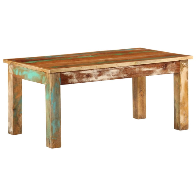 Vidaxl salontafel 100x55x45 cm massief gerecycled hout