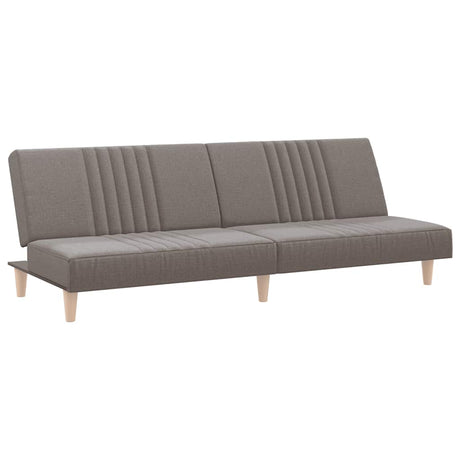 Vidaxl slaapbank stof taupe