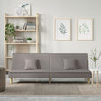 Vidaxl slaapbank stof taupe
