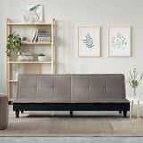 Vidaxl slaapbank stof taupe