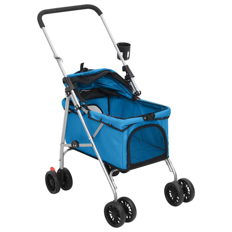 Vidaxl Dog Car Solbumble 76x50x100 cm Oxford Tkanina niebieska