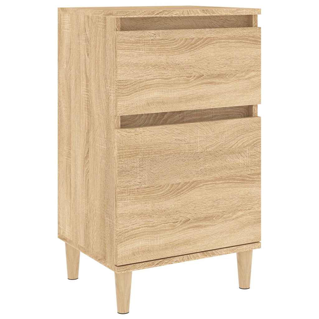 Vidaxl nachtkastje 40x35x70 cm sonoma eikenkleurig