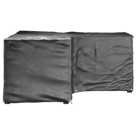 Vidaxl tuinmeubelhoezen l-vormig 2 st 16 oogjes 215x215x90 cm