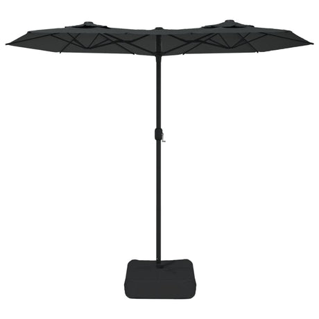 Parasol Vidaxx z podwójnym dachem 316x240 cm, antracyt