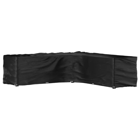 Vidaxl tuinmeubelhoezen met 20 oogjes l-vormig 300x300x90 cm