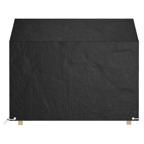 Vidaxl tuinbankhoes met 8 oogjes 160x70x70 88 cm polyetheen