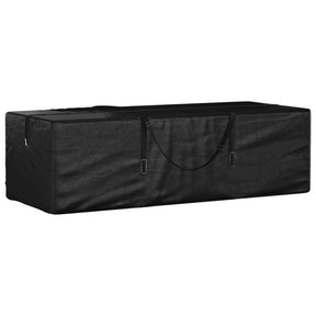 Vidaxl opbergtas voor tuinkussens 135x40x55 cm polyetheen zwart