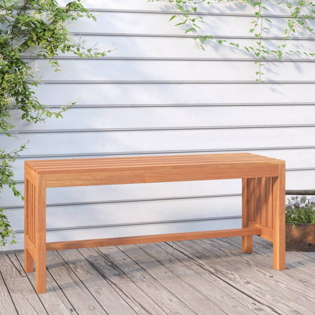 Vidaxl tuinbank 110 cm massief eucalyptushout