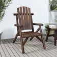 Vidaxl tuinstoel 68x86x103 cm massief vurenhout