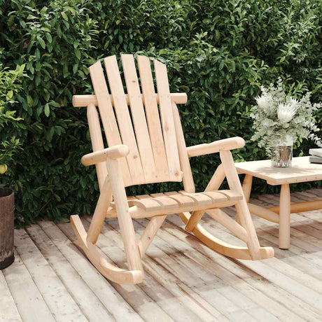 Vidaxl tuinschommelstoel 69x96x101 cm massief vurenhout