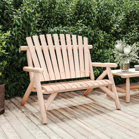 Vidaxl tuinbank 2-zits 119x85x98 cm massief vurenhout
