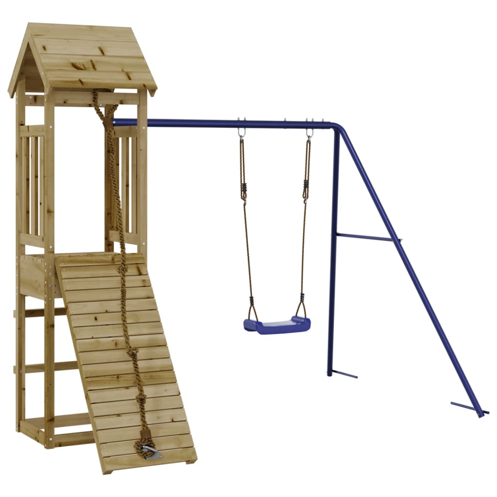 Impregnowane drewno sosnowe VidaXL Playhouse