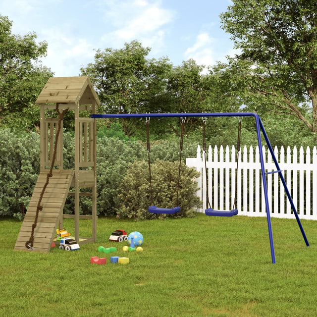 Impregnowane drewno sosnowe VidaXL Playhouse