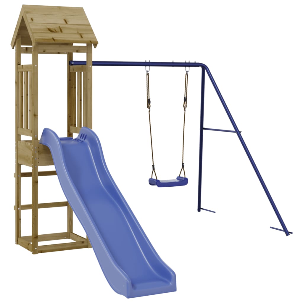 Impregnowane drewno sosnowe VidaXL Playhouse