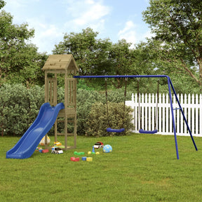 Impregnowane drewno sosnowe VidaXL Playhouse