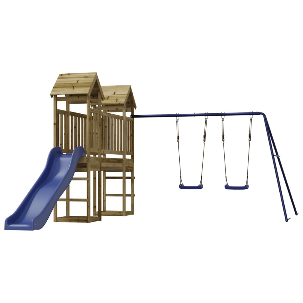 Impregnowane drewno sosnowe VidaXL Playhouse