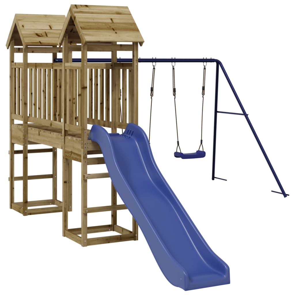 Impregnowane drewno sosnowe VidaXL Playhouse