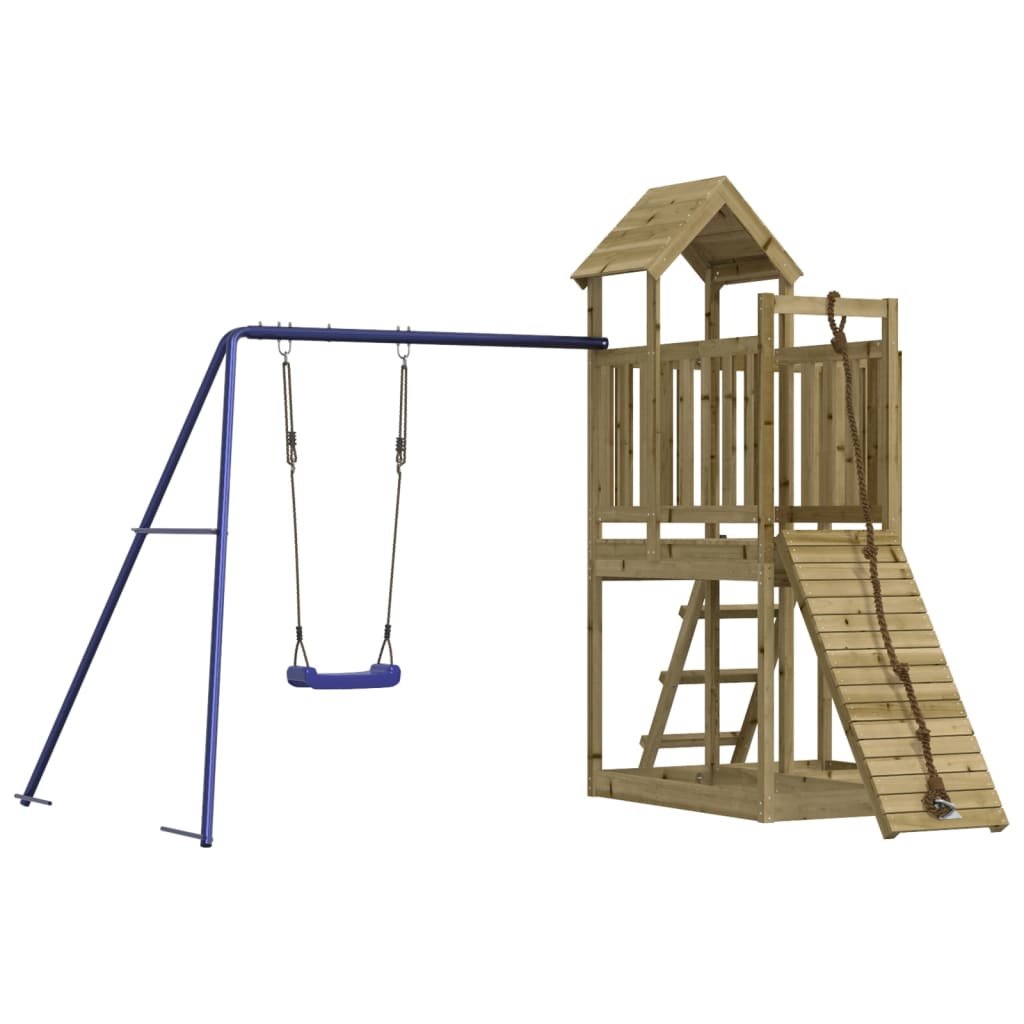 Impregnowane drewno sosnowe VidaXL Playhouse
