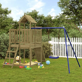 Impregnowane drewno sosnowe VidaXL Playhouse