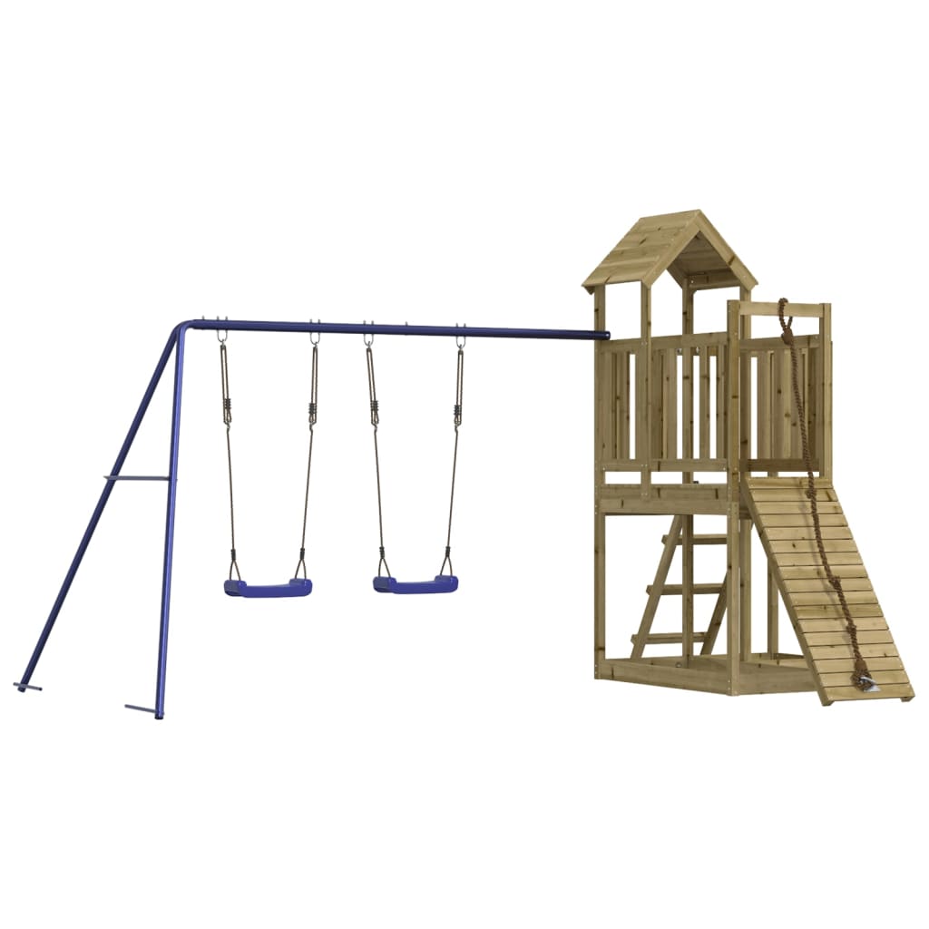 Impregnowane drewno sosnowe VidaXL Playhouse