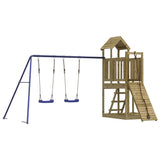 Impregnowane drewno sosnowe VidaXL Playhouse