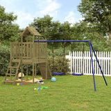 Impregnowane drewno sosnowe VidaXL Playhouse