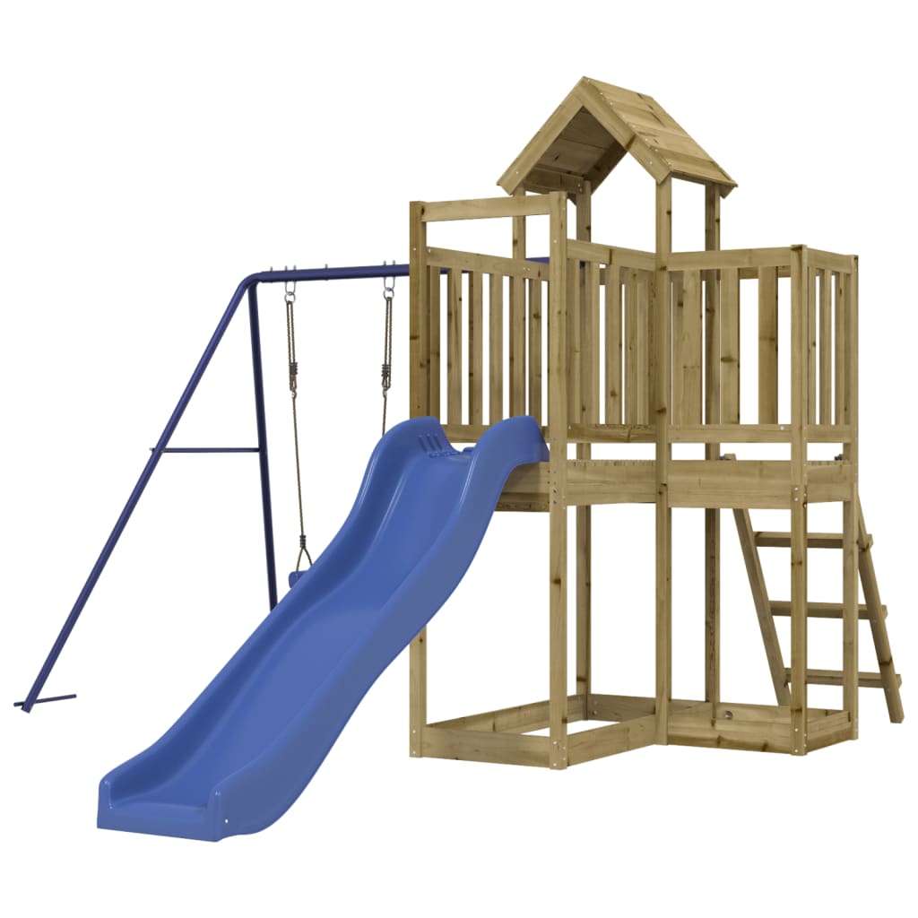 Impregnowane drewno sosnowe VidaXL Playhouse