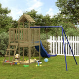 Impregnowane drewno sosnowe VidaXL Playhouse