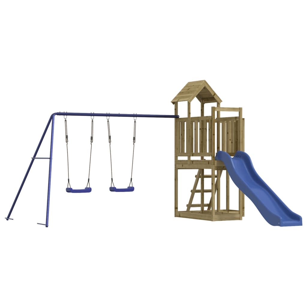Impregnowane drewno sosnowe VidaXL Playhouse
