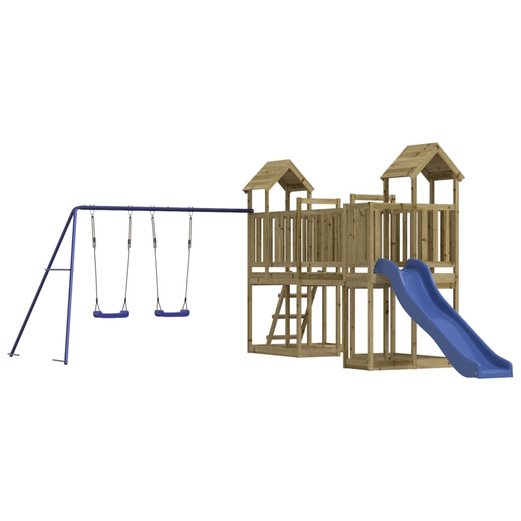 Impregnowane drewno sosnowe VidaXL Playhouse