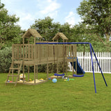 Impregnowane drewno sosnowe VidaXL Playhouse