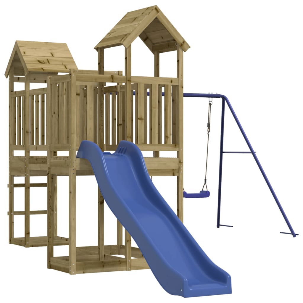 Impregnowane drewno sosnowe VidaXL Playhouse