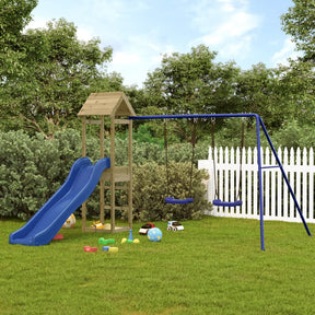 Impregnowane drewno sosnowe VidaXL Playhouse