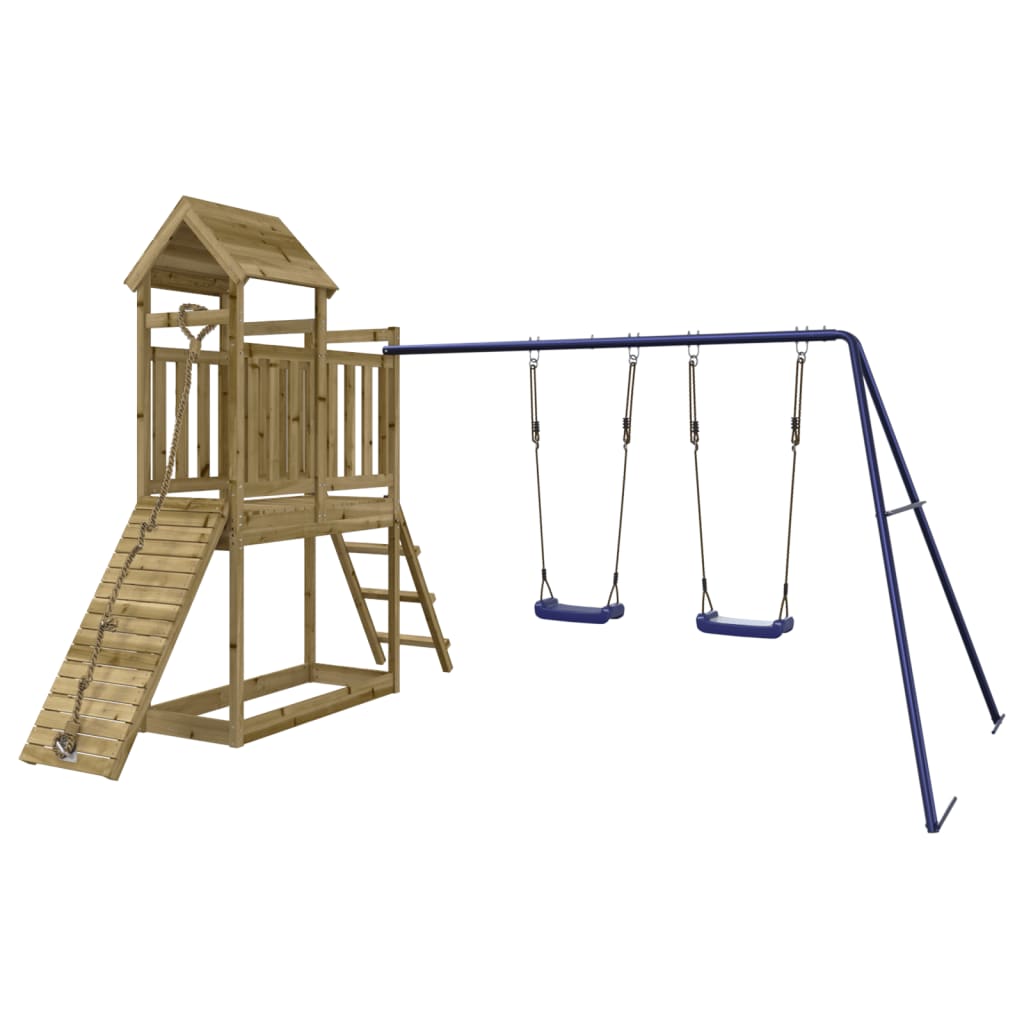 Impregnowane drewno sosnowe VidaXL Playhouse