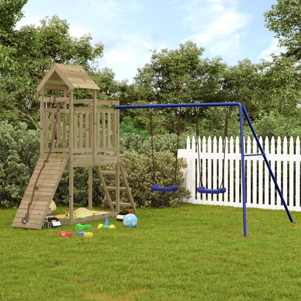 Impregnowane drewno sosnowe VidaXL Playhouse