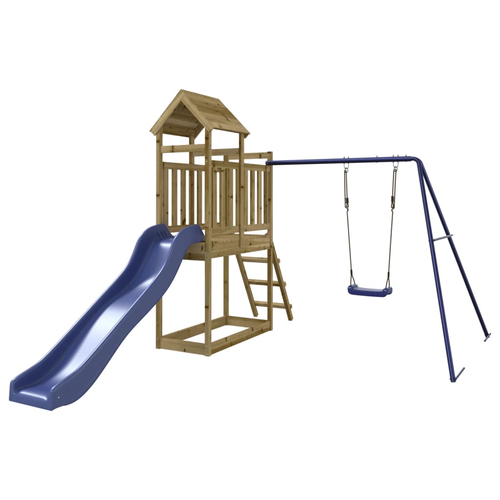 Impregnowane drewno sosnowe VidaXL Playhouse