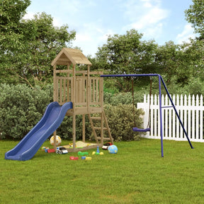 Impregnowane drewno sosnowe VidaXL Playhouse