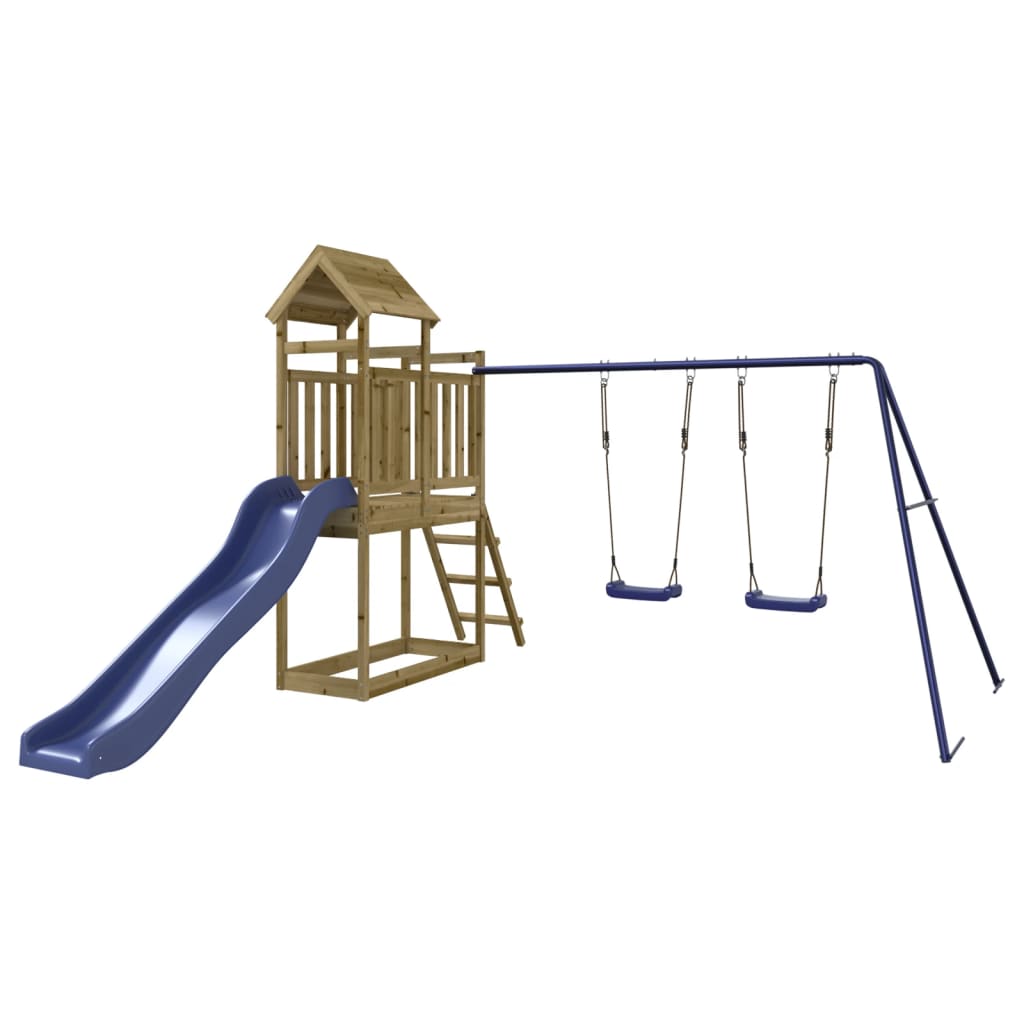 Impregnowane drewno sosnowe VidaXL Playhouse