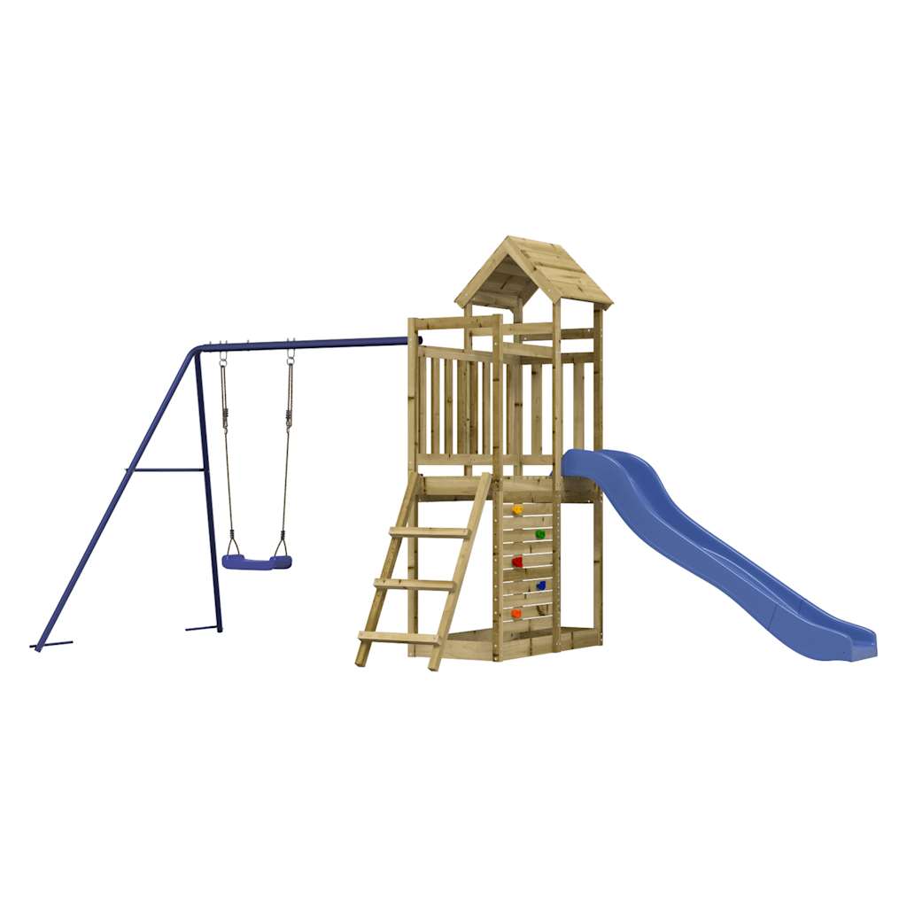 Impregnowane drewno sosnowe VidaXL Playhouse